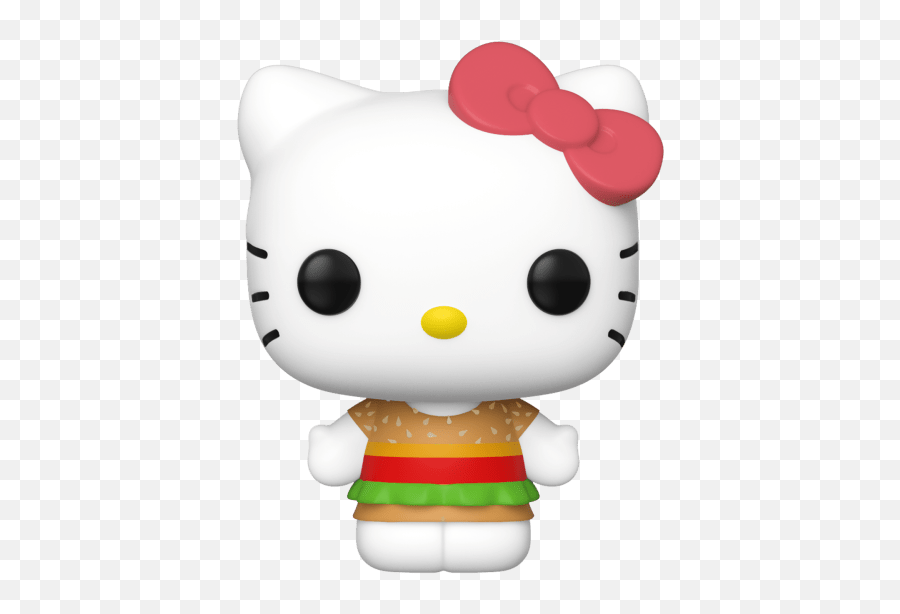 Funko Pop Sanrio Hello Kitty S2 - Hello Kitty Kawaii Burger Shop Funko Pop Hello Kitty Kawaii Burger Shop Emoji,Tree Boy Girl Notes Emoji,