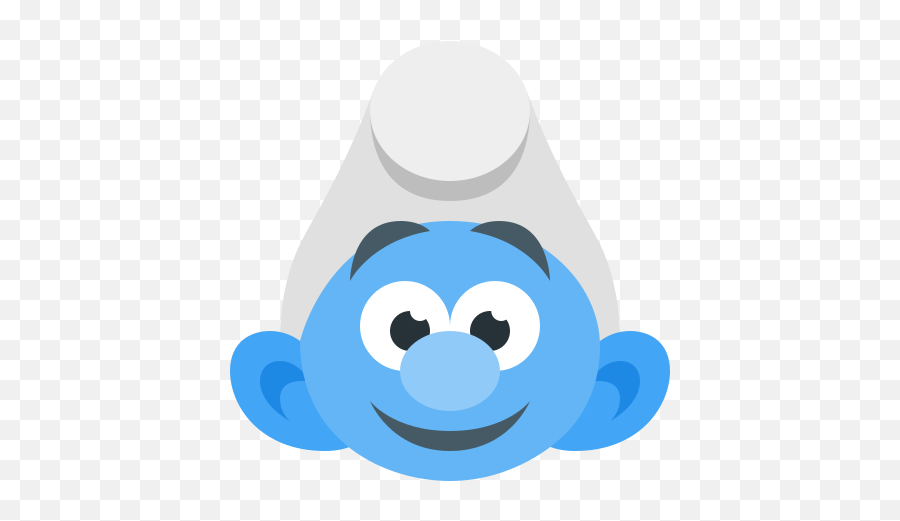 Icône Schtroumpf - Téléchargement Gratuit En Png Et Vecteurs Emoji Schtroumpf,Skype Magnifying Emoticon
