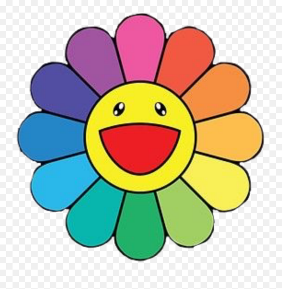 The Most Edited - Transparent Murakami Flower Png Emoji,Kierkegaard Emoticon