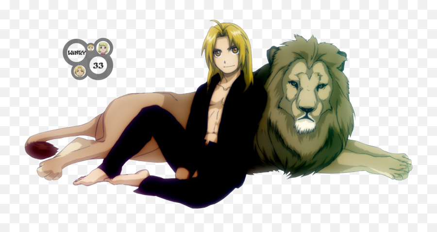 Edward Elric - East African Lion Emoji,Fma Brotherhood Funny Emotions