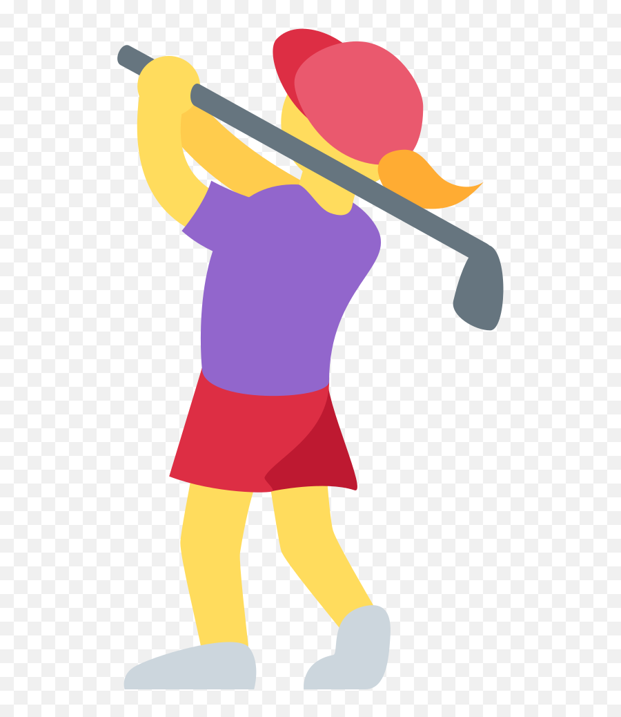 U200d Woman Playing Golf - Man Golfing Emoji,Throw Glove Down Emoticon