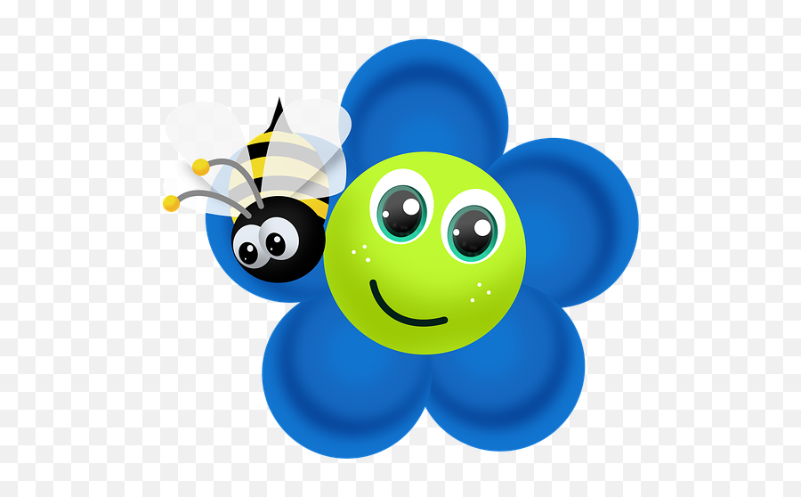 Free Photo Flower Bee Garden Avsipa Drone Daisy Plant - Max Dot Emoji,Flowers Emoticon
