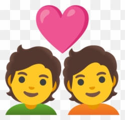 Couple With Emoji - Dont Know Emoji Png,Purple Heart Emoji Favicon