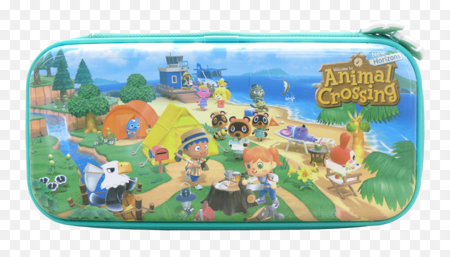 Hori Premium Vault Case With Animal Crossing Design For - Animal Crossing Cover Nintendo Switch Lite Emoji,Animal Crossing Emotions Greetings