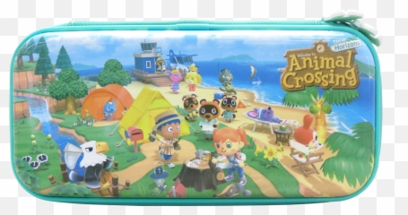 Hori Premium Vault Case With Animal Crossing Design For - Animal Crossing Cover Nintendo Switch Lite Emoji,Animal Crossing Emotions Greetings