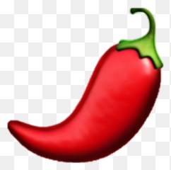 Red Aesthetic Peppermint Pepper Sticker - Chili Emoji Png,Peppermint Emoji