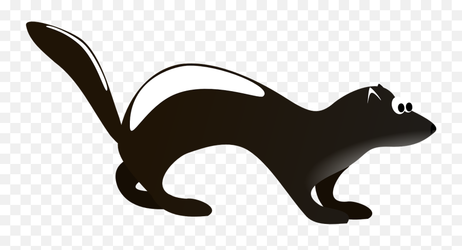 Free Skunk Cliparts Download Free Clip Art Free Clip Art - Small Mammal Clip Art Emoji,Skunk Emoji