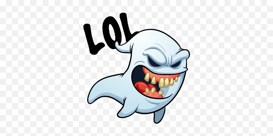 Ghost Stickers By Cartoon Smart - Fictional Character Emoji,Ghost Emoji Costume