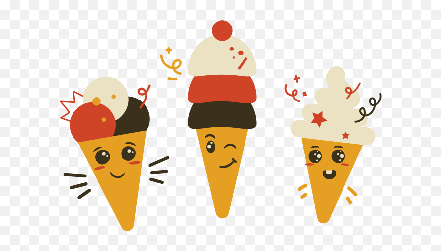 Smiling Man Clipart Illustrations U0026 Images In Png And Svg Emoji,Ice Cream Cone Emoticon
