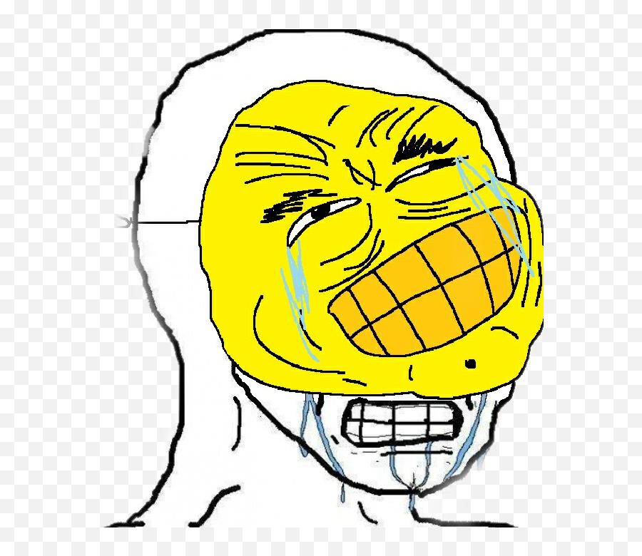 Laughing Mask Crying Face Meme Emoji,