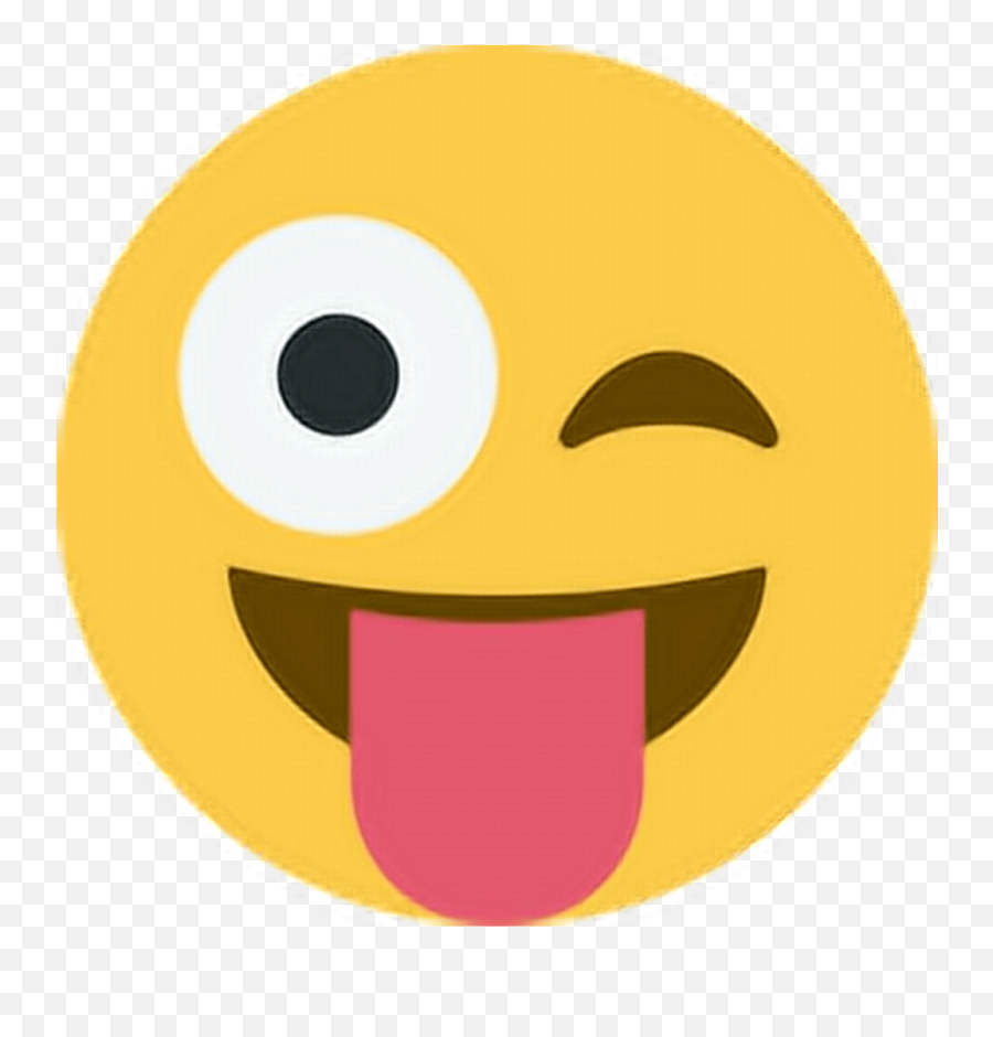 Download Emoji Png Laughing Transparent - Stuck Out Tongue Winking Eye Emoji,Laughing Emoji Black Background