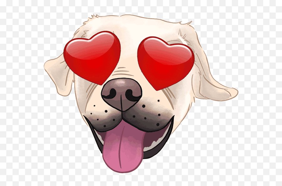 Jamie And Percy - Lab Brothers By Cristian Marquez Cendon Emoji,Puppy Dog Eyes Emoji