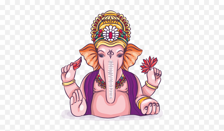 Download Wastickerapps Ganpati Stickers Ganesh Sticker App Emoji,Hindu God Emoji Ios