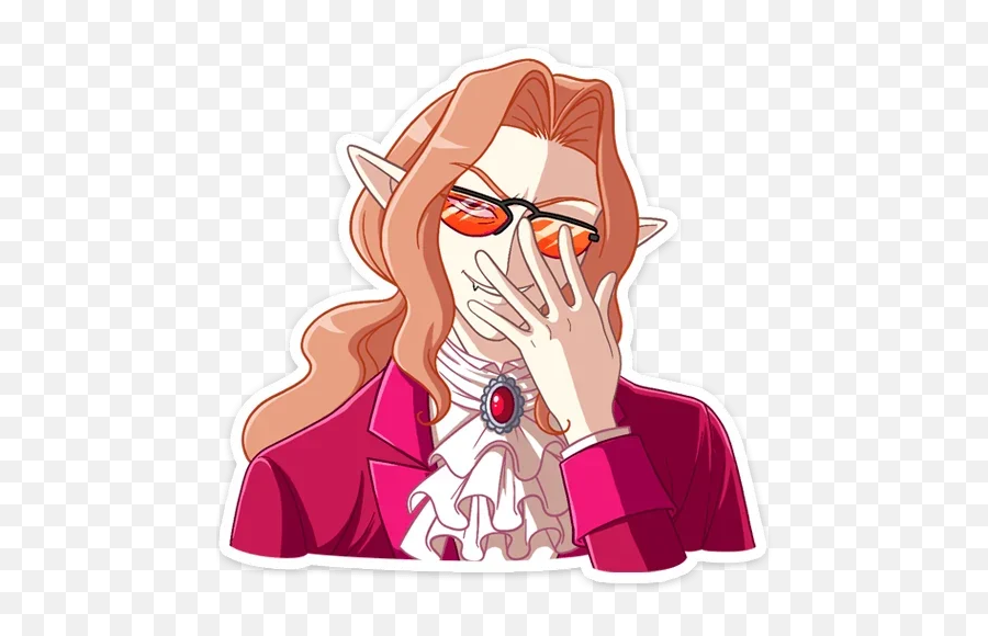 Telegram Sticker From Pack Emoji,Woman Vampire Emoji