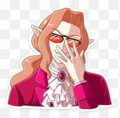 Telegram Sticker From Pack Emoji,Woman Vampire Emoji