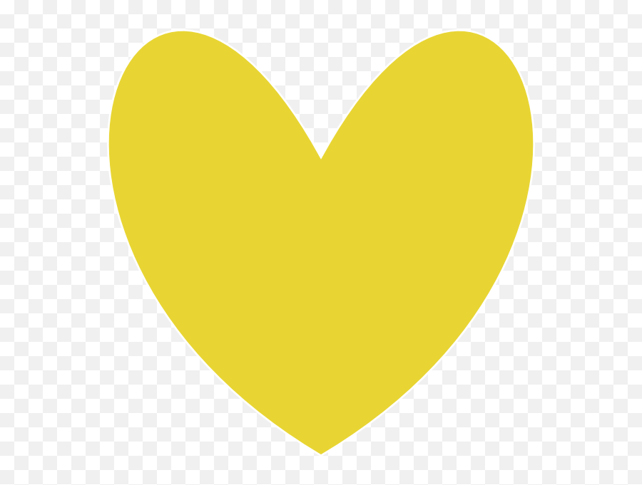 Orange Heart Clip Art At Clkercom - Vector Clip Art Online Emoji,Black Heart Emoji Copy And Paste