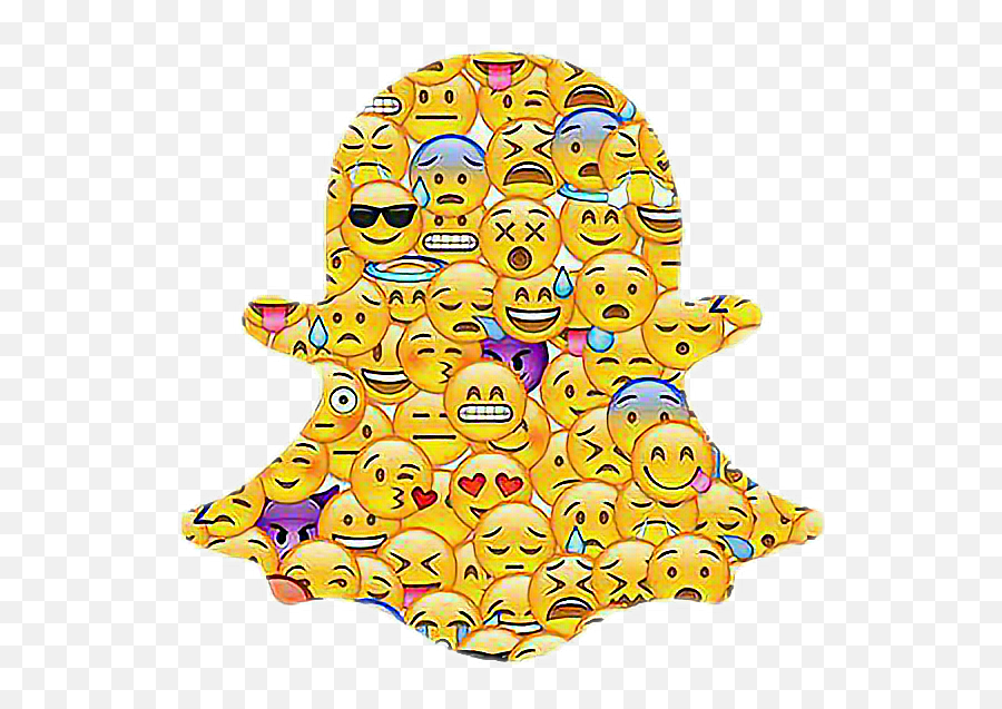 Snapchat Emoji Emoticons Sticker - Transparent Snapchat Emojis Png,Snapchat Emoji