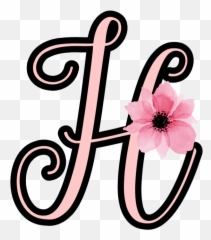 Letter H Alphabet Sticker - Girly Emoji,Letter H Emoji