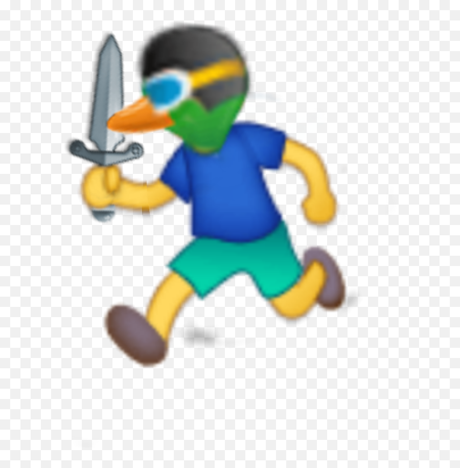 Lewis Duck Emoji Duckemoji Sticker - Fictional Character,Duck Emoji