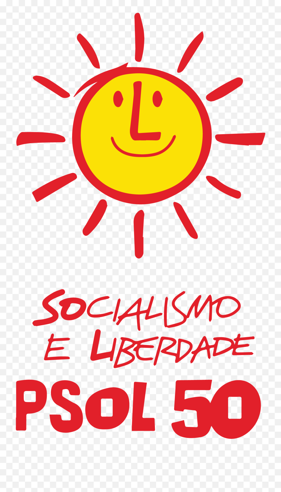 Psol Logo U2013 Partido Socialismo E Liberdade Logo - Png E Psol Emoji,Emoticons Vetorizados