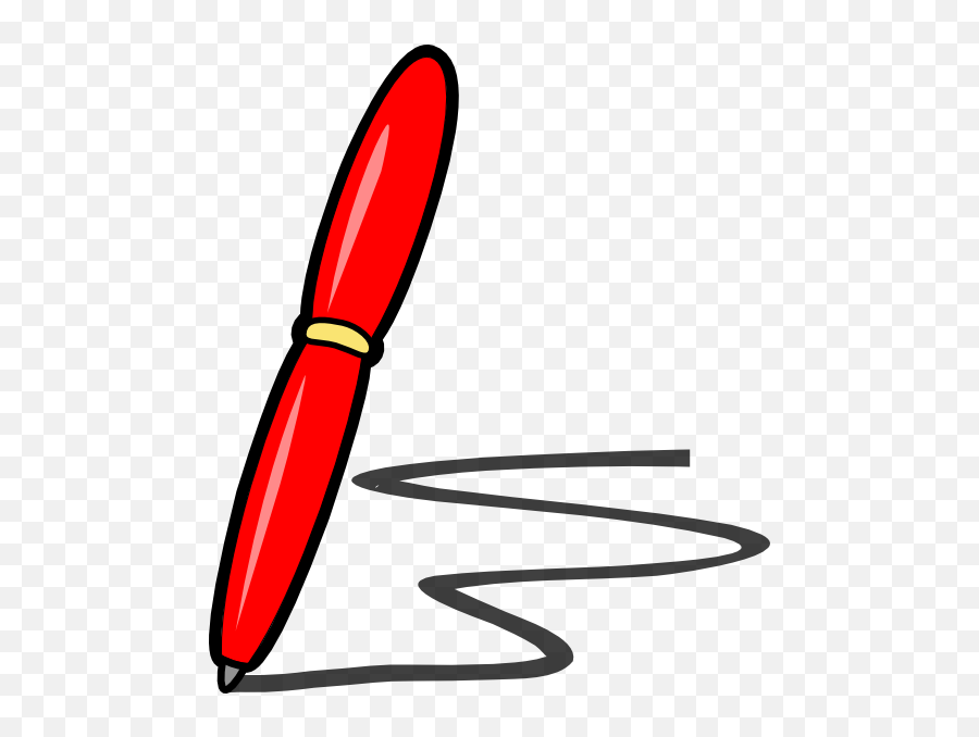 Download Red Pen Png Image Clipart Png - Red Pen Clipart Emoji,Pen Pineapple Apple Pen Emoji Movie