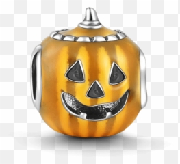 Pumpkin Lantern Complete Charm Bracelet - Happy Emoji,Pumpkin Emoji Pillow
