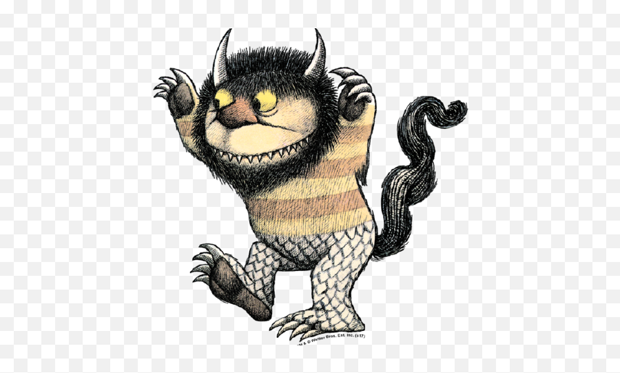 Github - Monster Where The Wild Things Emoji,Steups Emoji