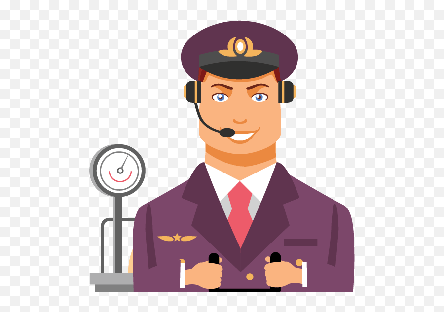 Avatar Pro - Flight Attendant Emoji,Pilot Emotion Gif