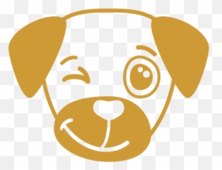 Dog Wink Head Muzzle Flat - Snout Emoji,Emotions Do Zap Animais