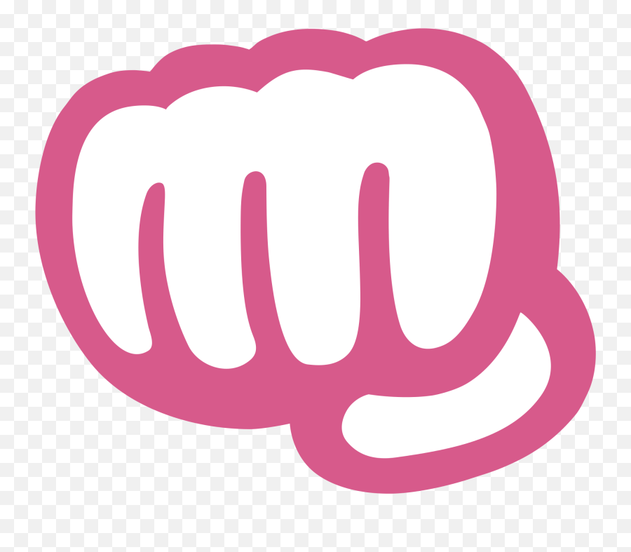 Emoticon Fist Transparent Png - Puño Rosa Emoji,Fist Emoji