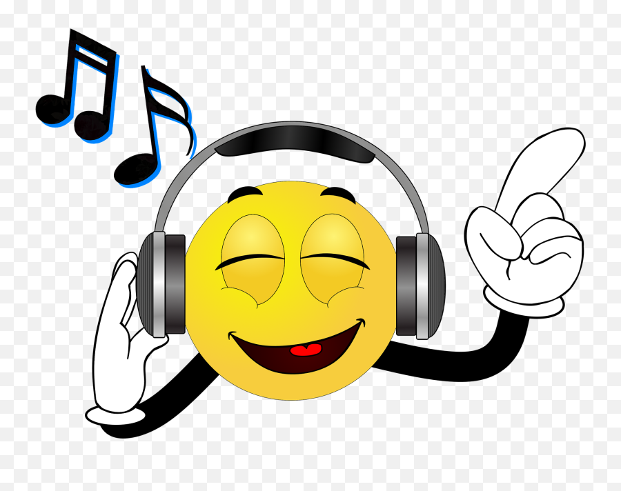 Samuel Smiley Smiliy Headphones Public - Music Emoji With Headphones,Spongebob Lauph Emoji