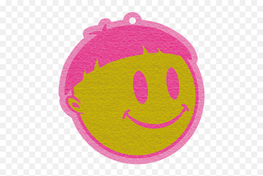 Other U2013 Ssstufff - Round Wood Cartoon Texture Emoji,When I See Boob Emoticon