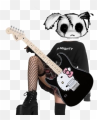 Discover Trending - Girly Emoji,Guitar Emoji Transparent