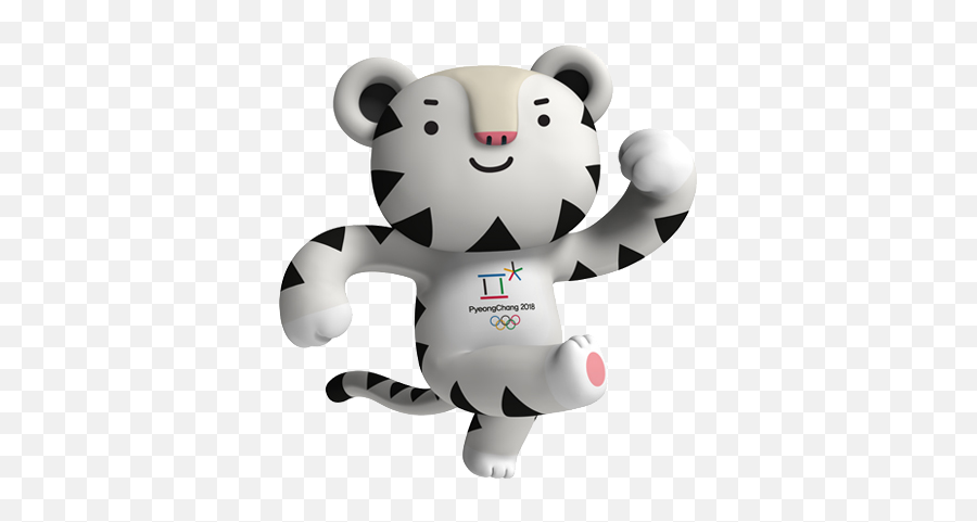 Olympic Mascots - Pyeongchang 2018 Mascot Emoji,Soohorang And Bandabi Emoticons Olympic Mascots - Pyeongchang 2018 Mascot Emoji,Soohorang And Bandabi Emoticons