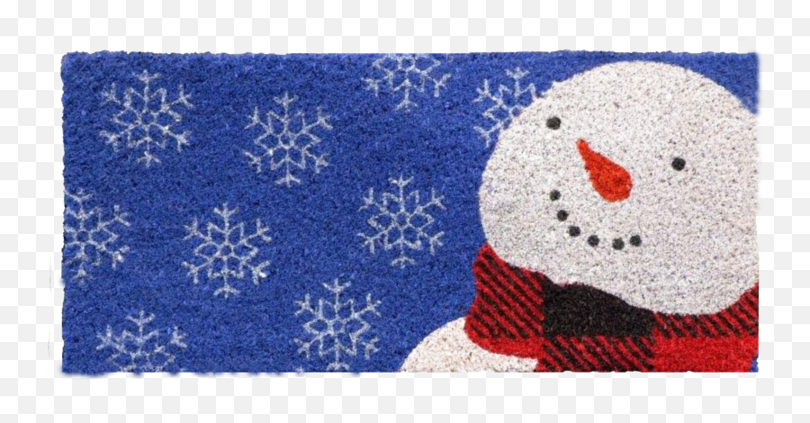 Welcome Mat Coir Insert - Mat Emoji,Snowman Emoticons For Facebook