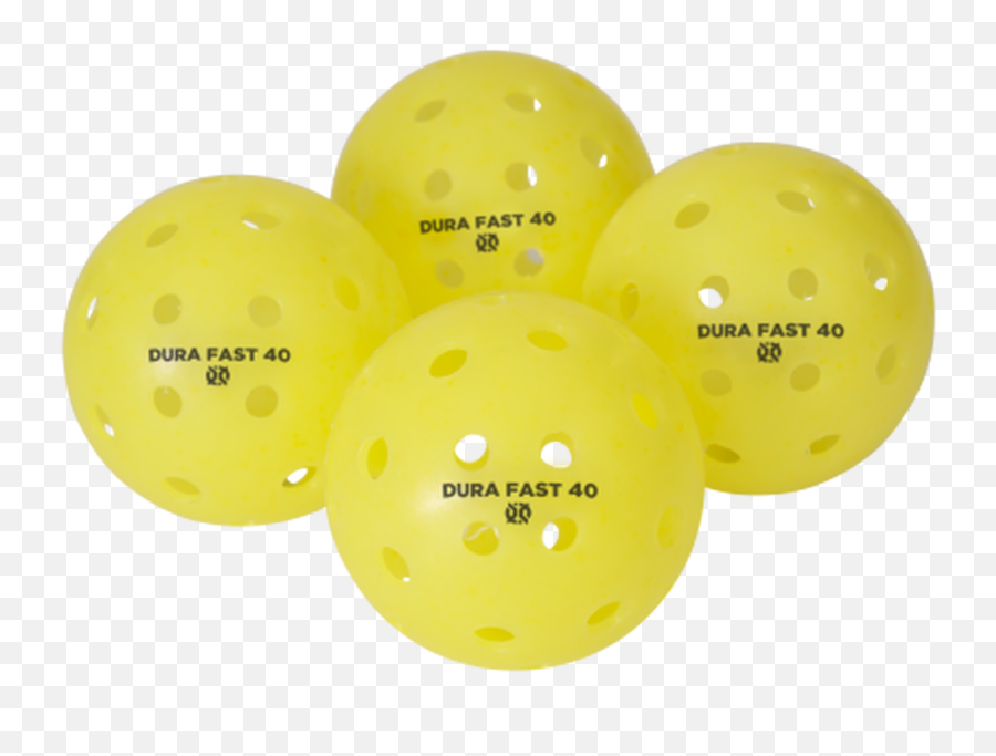 Onix Dura Fast 40 Outdoor Pickleball Balls 4 - Pack Yellow Solid Emoji,Emoticon Holding A Ball