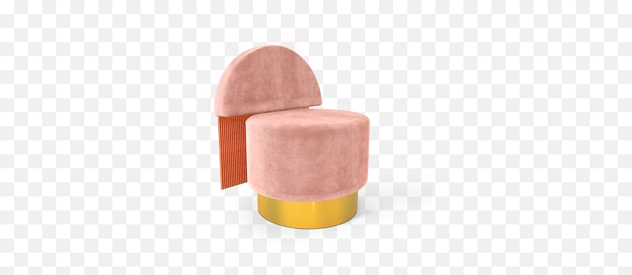 Essential Home Mid Century Furniture - Solid Emoji,Fushia Pink Emotion