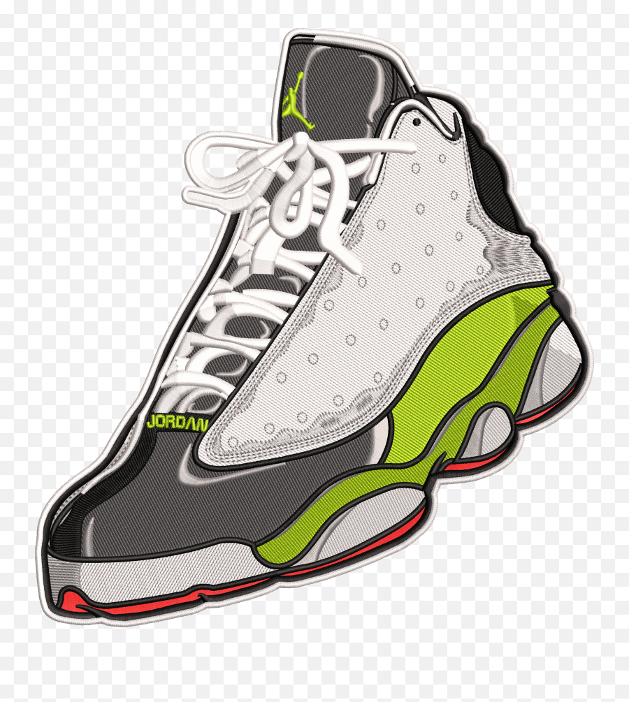 Ten Jordans Embroidery Designs Pack - Round Toe Emoji,How To Get Jordan Shoe Emojis