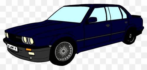 Clipart Bmw E34 M5 Bilder Comic - Bmw E34 Png Emoji,Car+ Boom + Car Emoji =