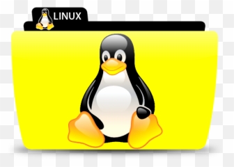 Linux Penguin Folder File Free Icon Of Colorflow Icons - Linux Folder Icon Png Emoji,Facebook Emoticons Shark Penguin