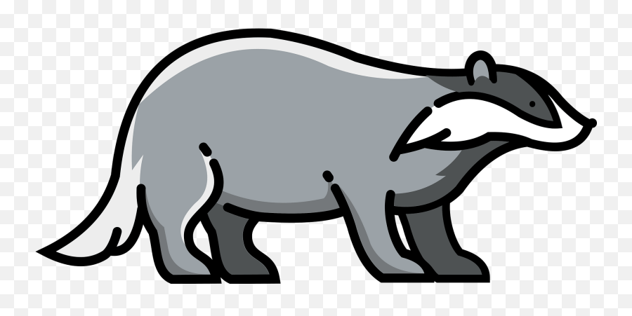 Badger Clipart Free Download Transparent Png Creazilla Emoji,Transparent Background Garbage Emoji