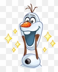 Olaf Sticker Pack - Stickers Cloud Emoji,Olaf Emoticon Frozen 2