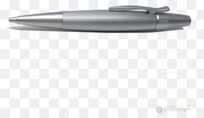 Faber - Castell Design Emotion Ballpoint Pen Pure Silver Emoji,In The River Pure Emotion