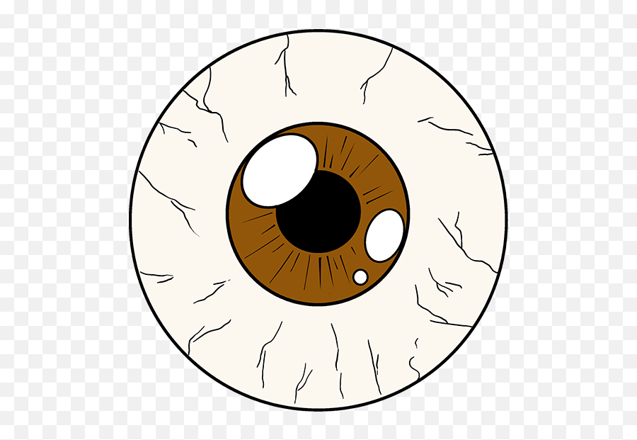 Eye Shine Png - How To Draw Eyeball Eyeball Drawing Drawing Eye Balls Png Emoji,Eye Ball Emoji