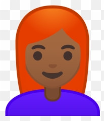 U200d Mujer Con Pelo Pelirrojo Y Tono De Piel Oscuro Medio Emoji,Cara Emoticon Soldador