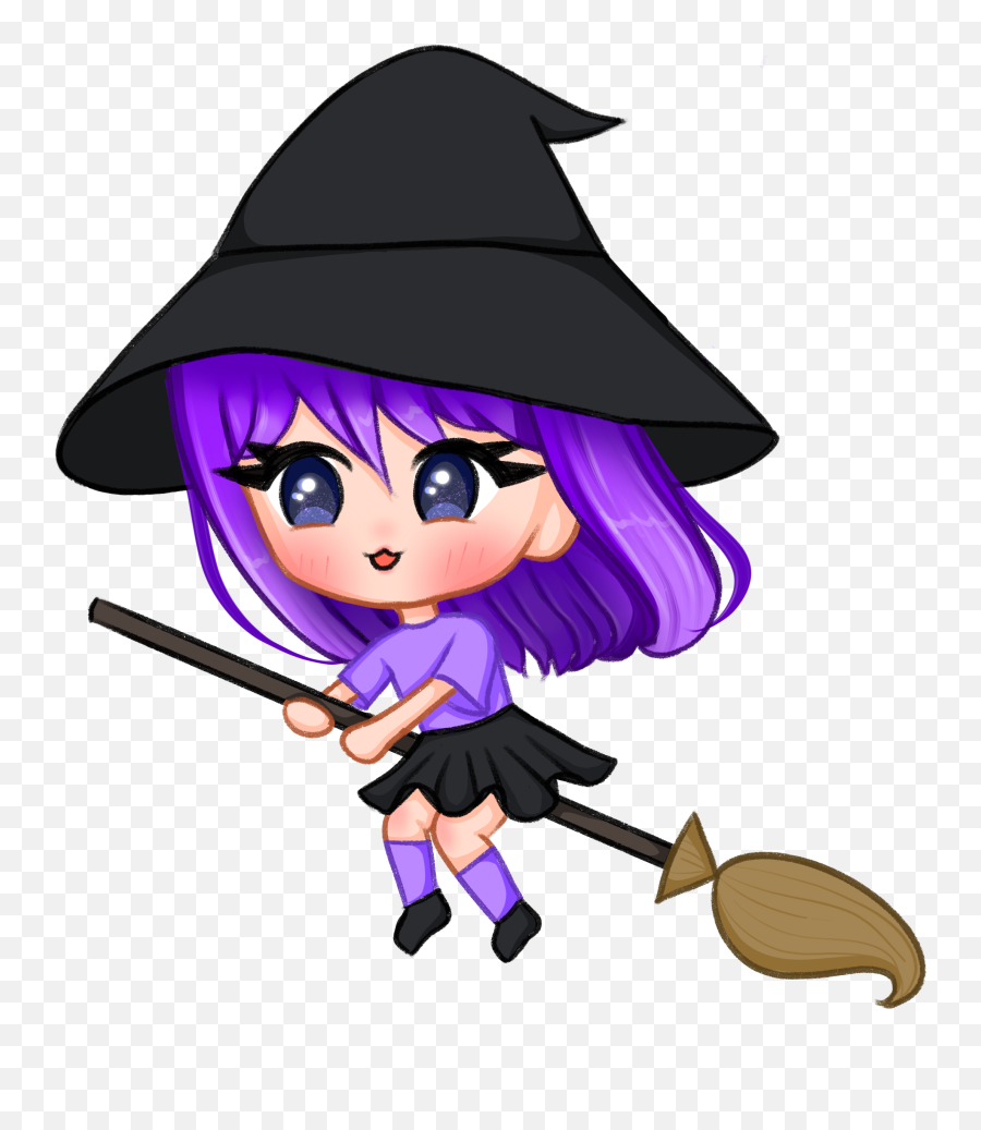 Halloween Chibis Closed The Bell Tree Animal Crossing Emoji,Witch Emoji]