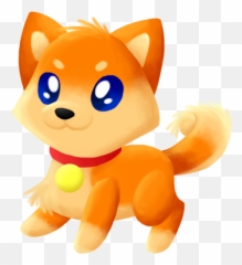 Download Hd Shiba Inu - Cartoon Transparent Png Image Emoji,Shiba Inu Emoji Png