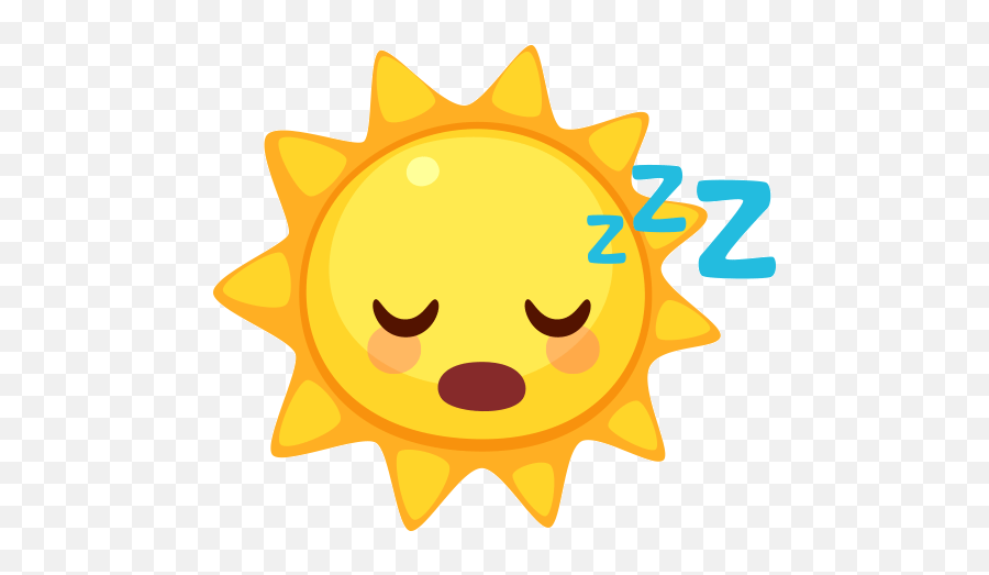 Sun Emoji Stickers For Whatsapp,Solar Emoji