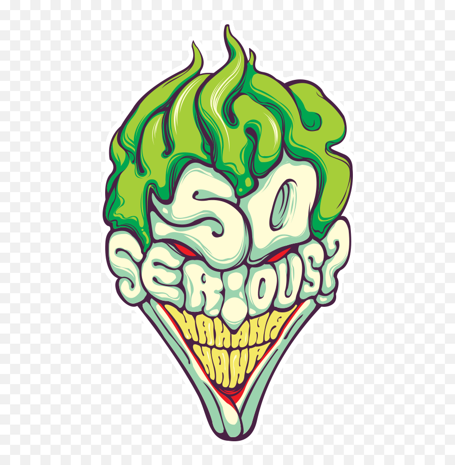 Pin By U0027paul Wilsonu0027 On Moviecartoongaming Sticker Art Emoji,Joker Emojii