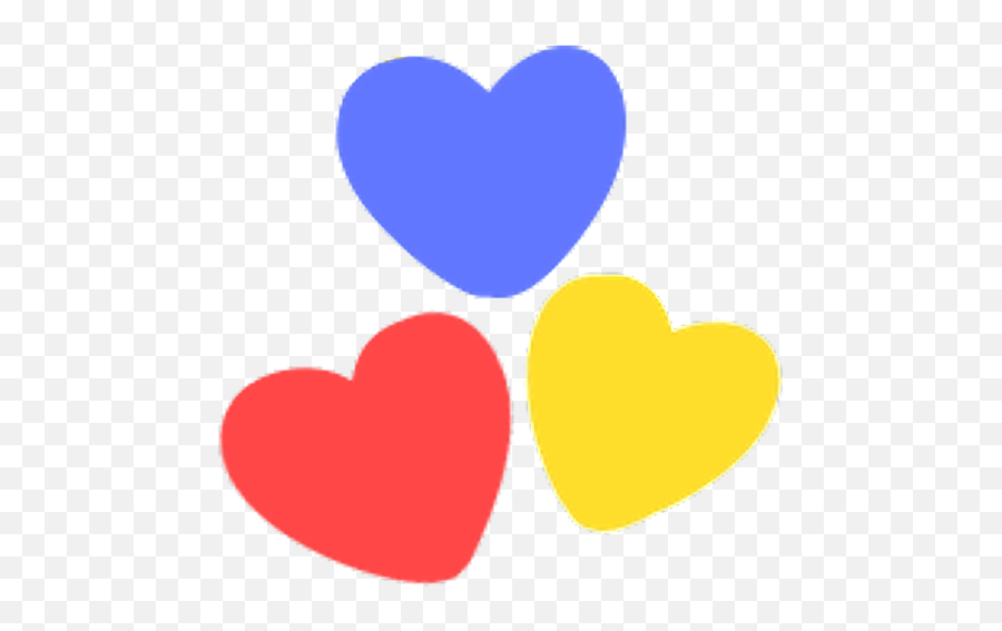Sticker Maker - Full Hearts 5 Emoji,Blue Heart Yellow Heart Emoji